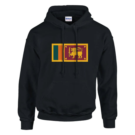 Sweat à capuche sri lanka coton mélangé broderie couleur