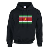 Sweat à capuche suriname coton mélangé motif drapeau