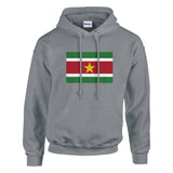 Sweat à capuche suriname coton mélangé motif drapeau
