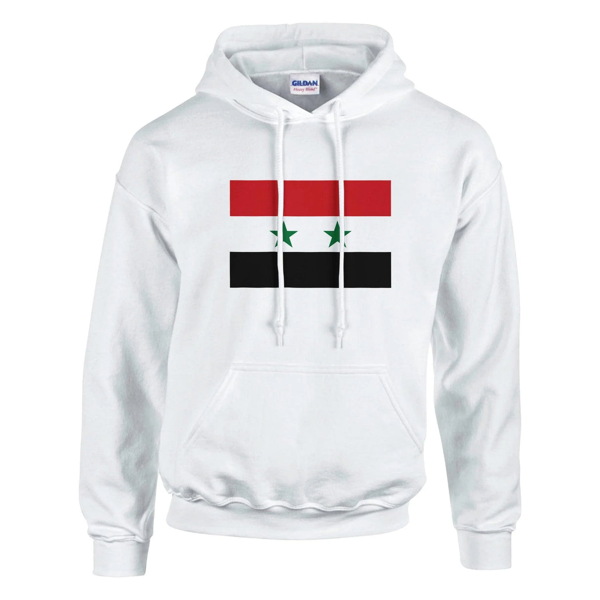 Sweat à capuche syrie coton mélangé broderie confort