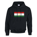 Sweat à capuche tadjikistan coton mélangé broderie