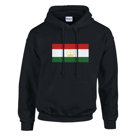 Sweat à capuche tadjikistan coton mélangé broderie