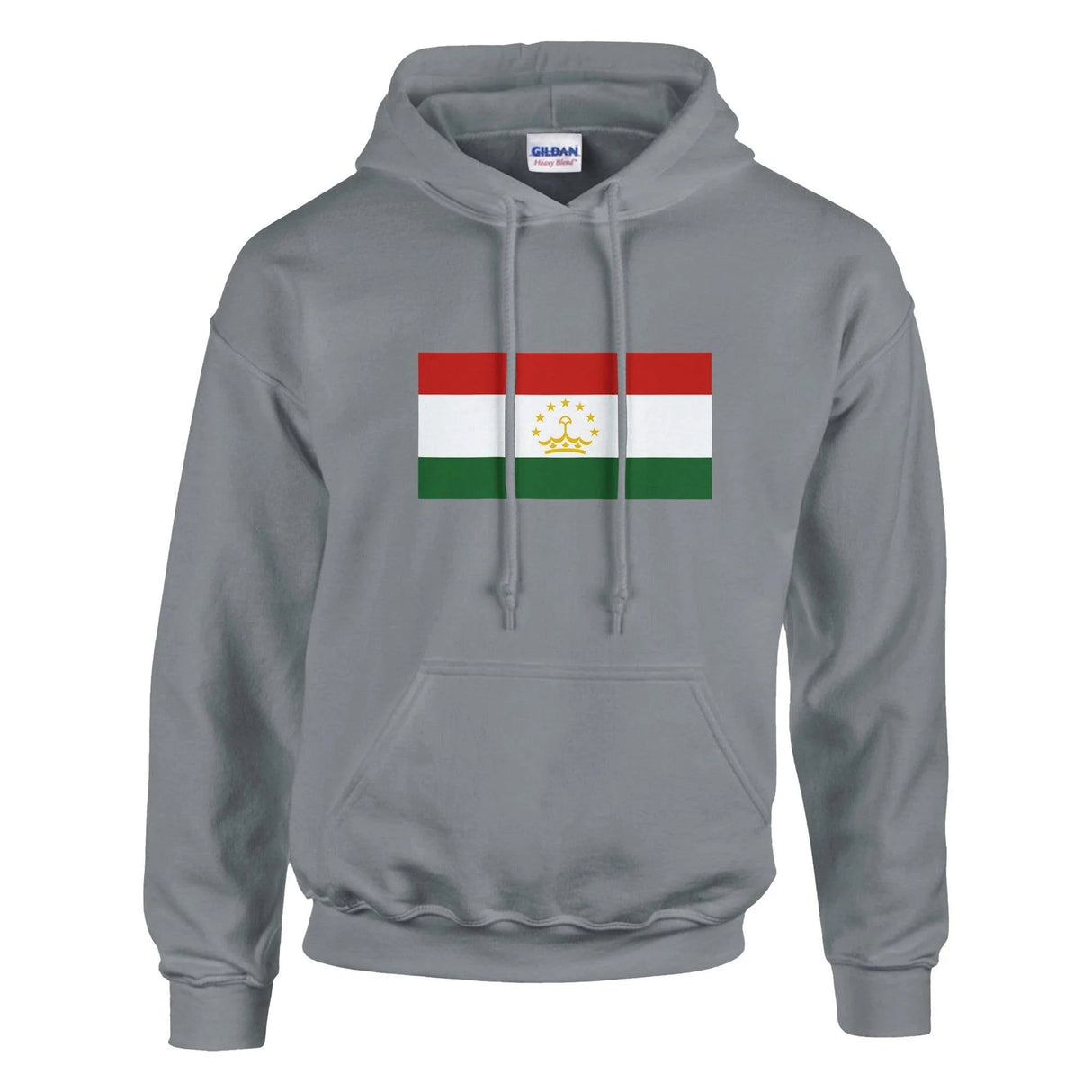 Sweat à capuche tadjikistan coton mélangé broderie