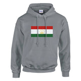 Sweat à capuche tadjikistan coton mélangé broderie