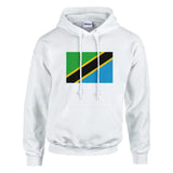 Sweat à capuche tanzanie coton mélangé broderie couleur