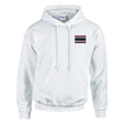 Sweat à capuche thaïlande broderie couleur coton mélangé