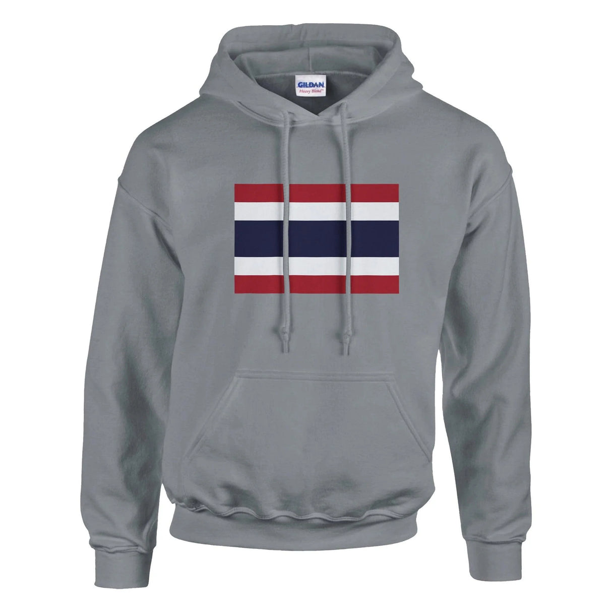 Sweat à capuche thaïlande coton mélangé broderie