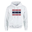 Sweat à capuche thaïlande coton mélangé broderie