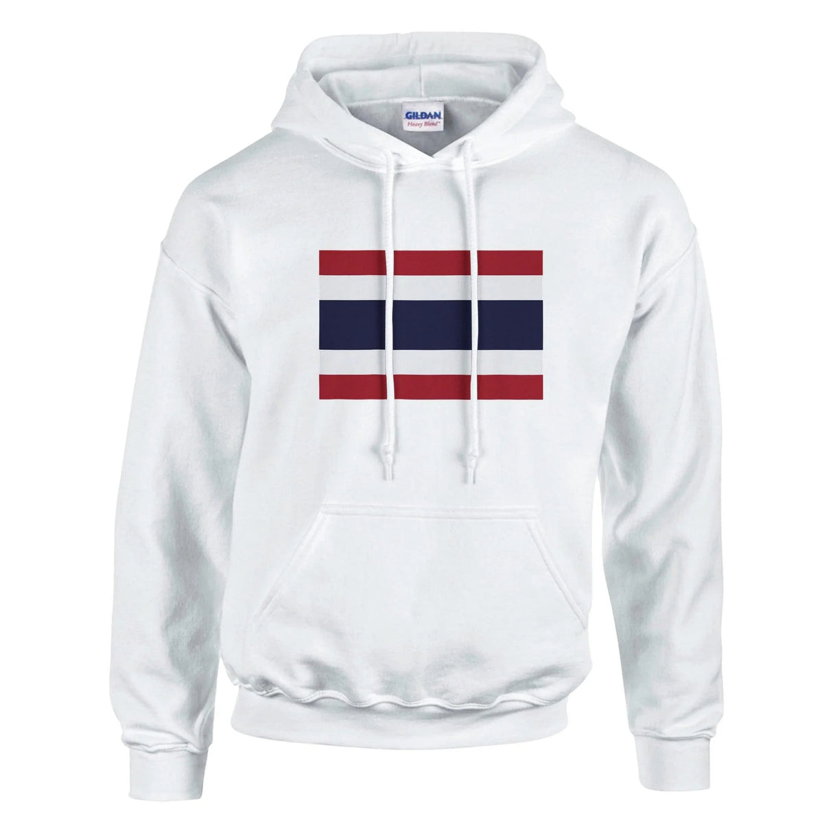 Sweat à capuche thaïlande coton mélangé broderie