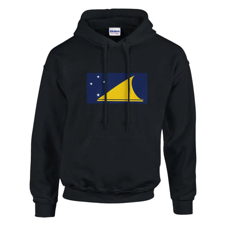Sweat à capuche tokelau coton mélangé brodé confortable