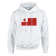 Sweat à capuche tonga coton mélangé broderie drapeau