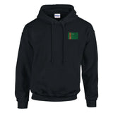 Sweat à capuche turkménistan brodé coton mélangé