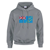 Sweat à capuche tuvalu coton mélangé broderie couleur
