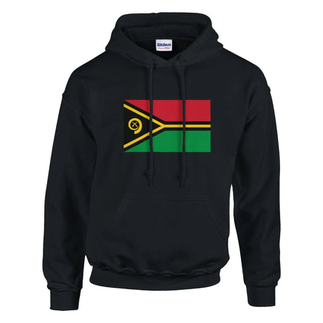 Sweat à capuche vanuatu coton mélangé broderie couleur
