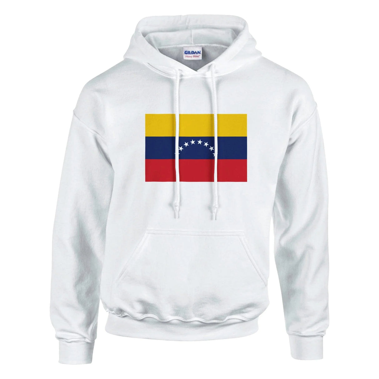 Sweat à capuche venezuela coton mélangé broderie couleur