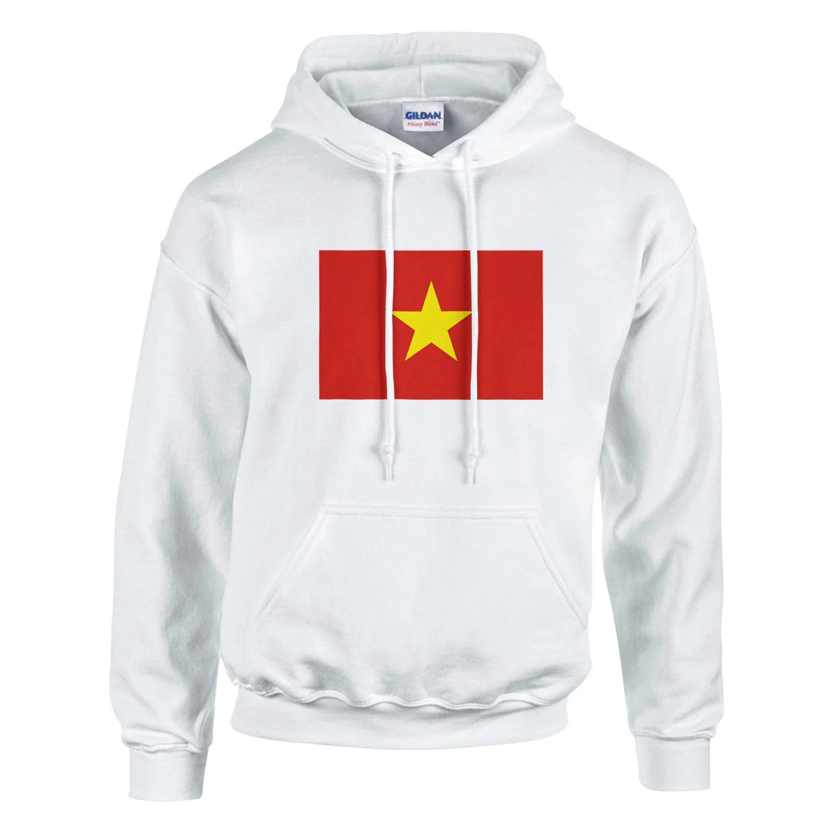Sweat à capuche viêt nam coton mélangé broderie rouge