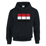 Sweat à capuche yémen coton mélangé broderie patriote