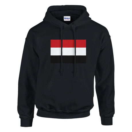 Sweat à capuche yémen coton mélangé broderie patriote