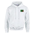 Sweat à capuche zambie brodé coton mélangé confortable