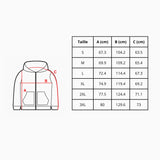 Sweat à capuche zambie coton mélangé broderie confort optimal