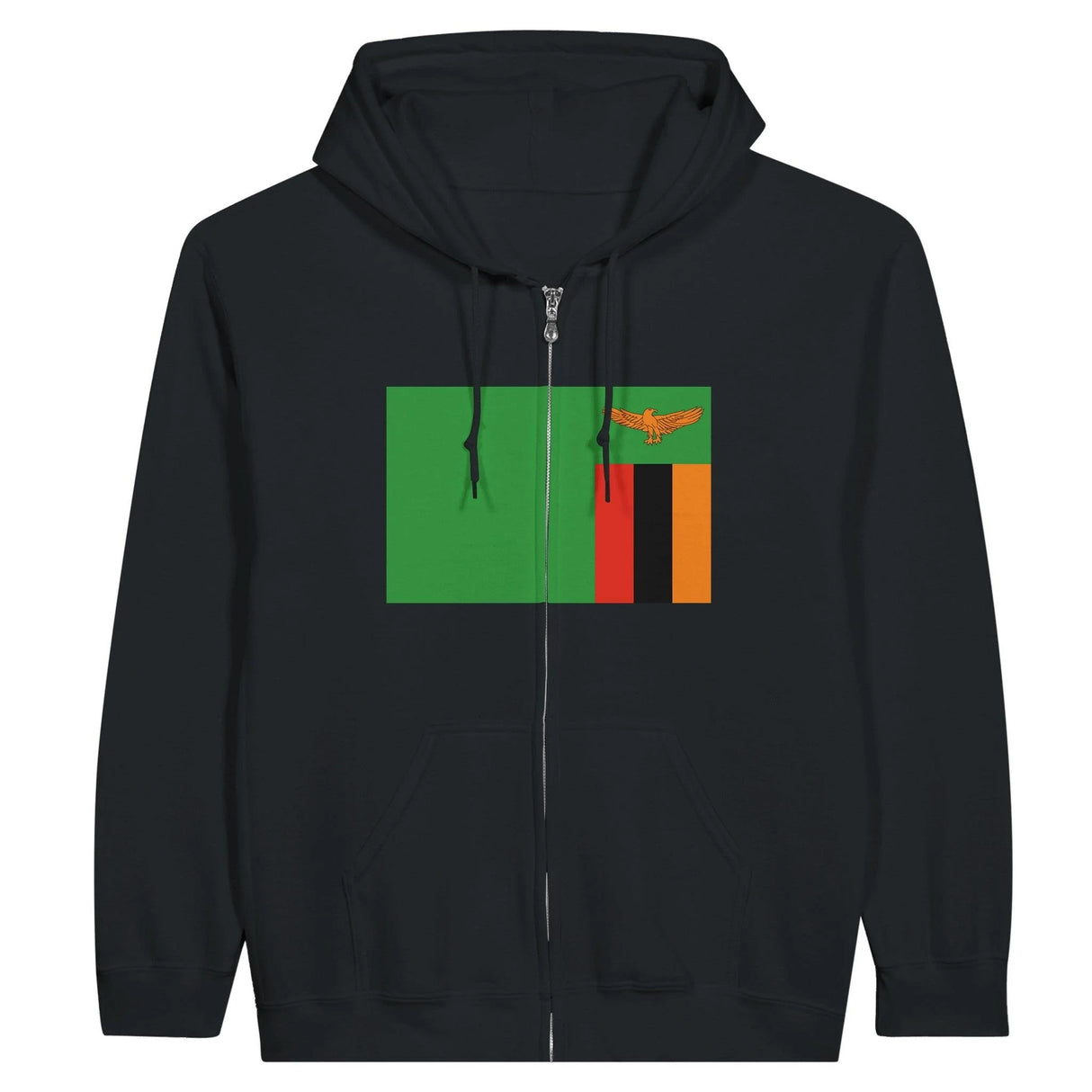 Sweat à capuche zambie coton mélangé broderie confort optimal