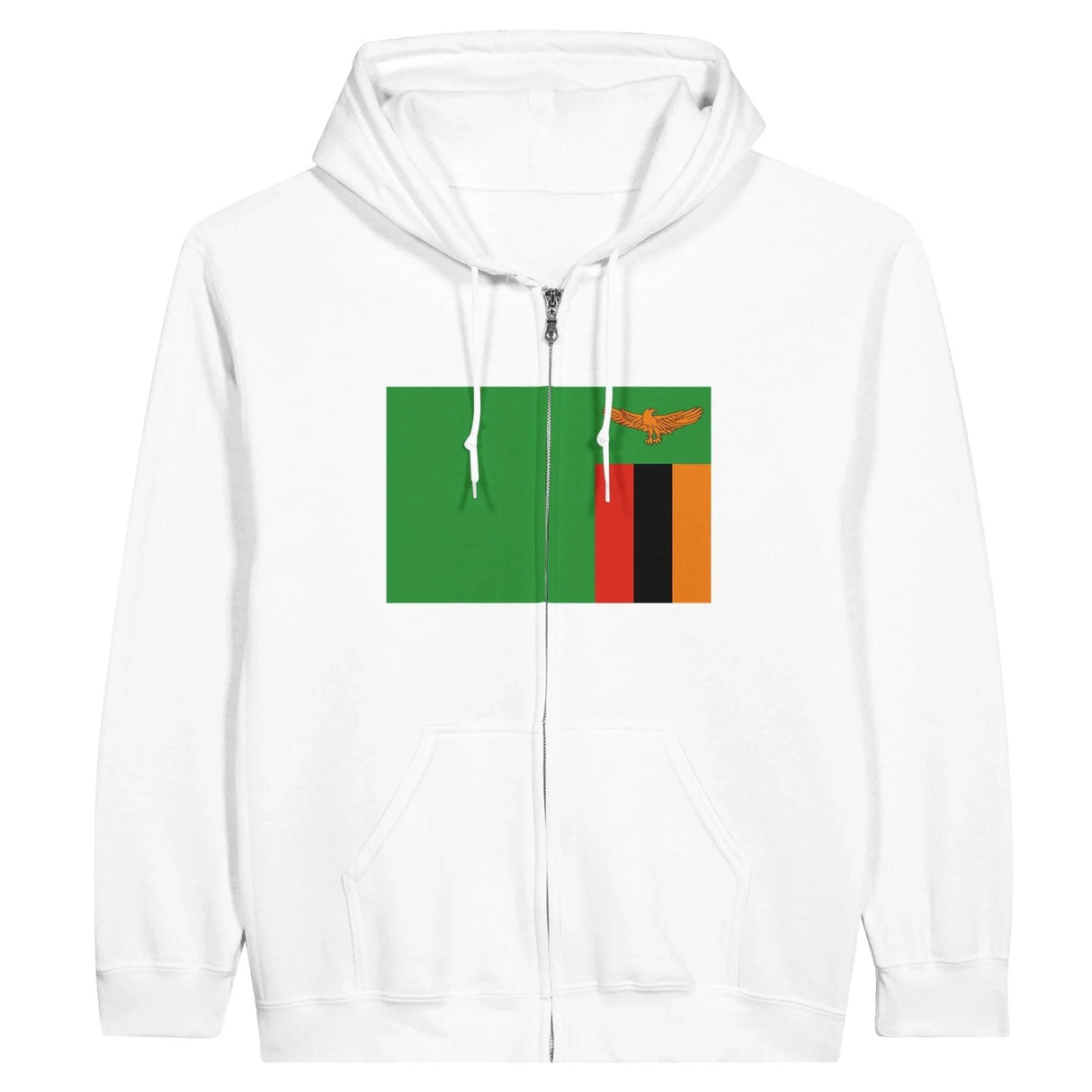 Sweat à capuche zambie coton mélangé broderie confort optimal