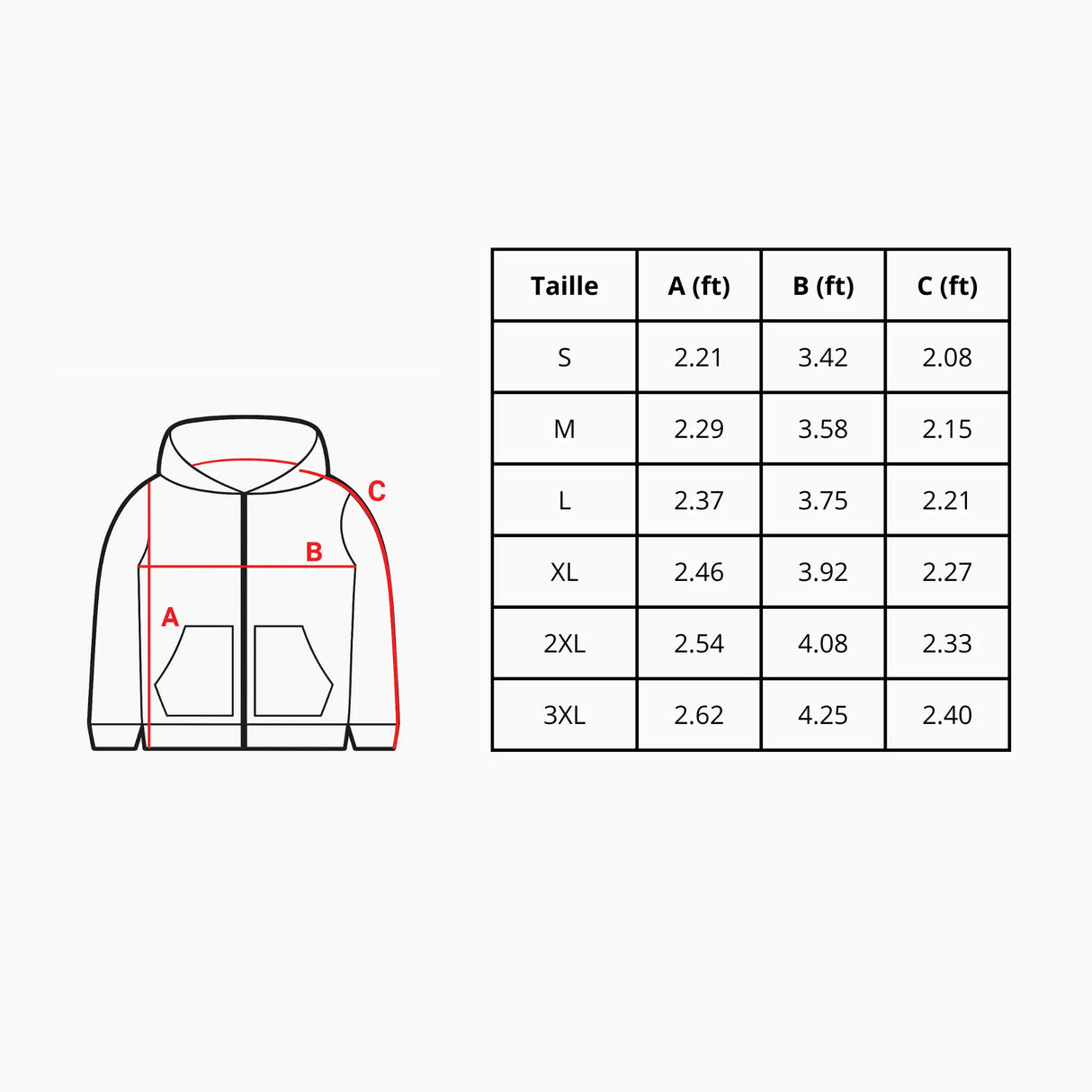 Sweat à capuche zippé états-unis coton mélangé brodé