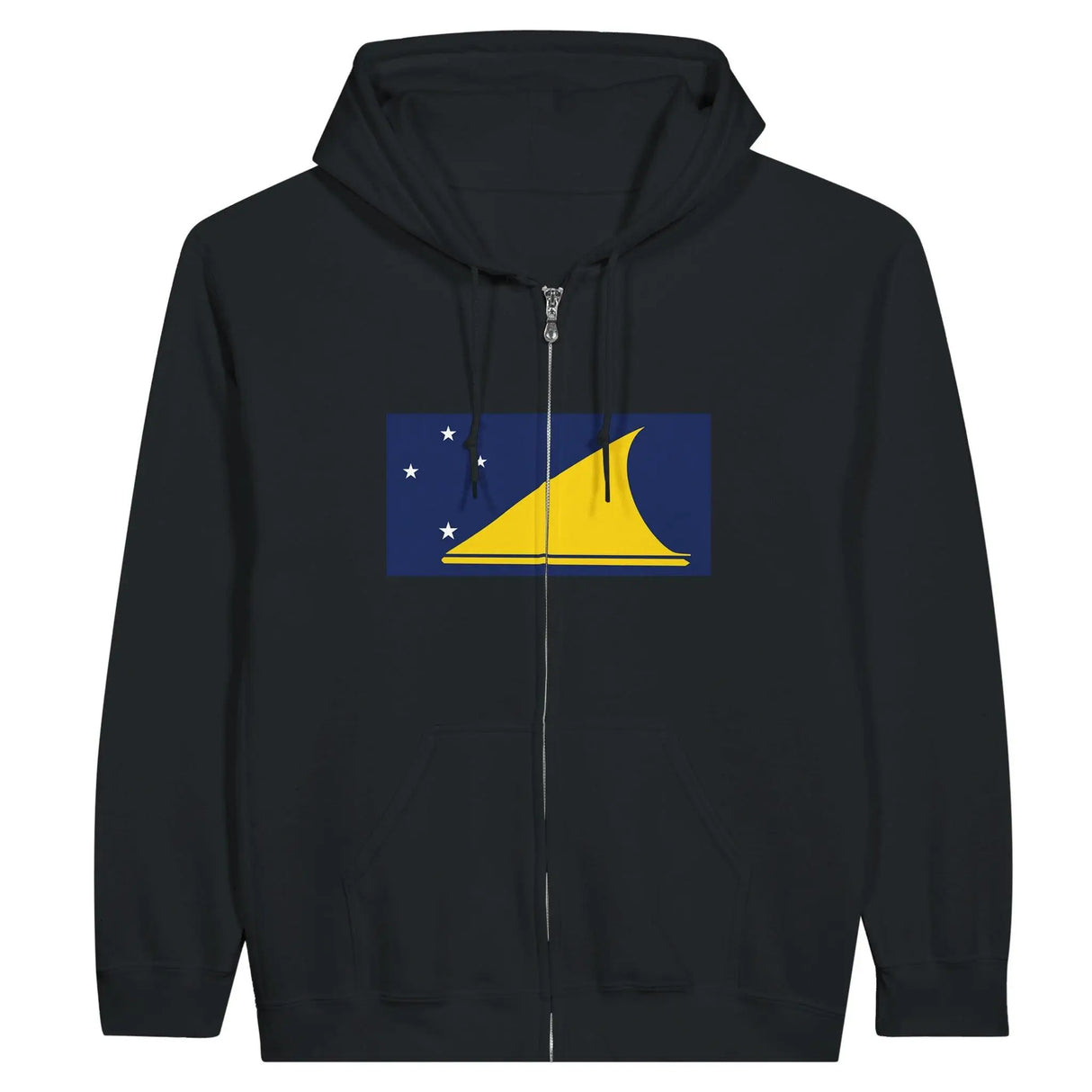 Sweat à capuche zippé tokelau coton mélangé confort optimal
