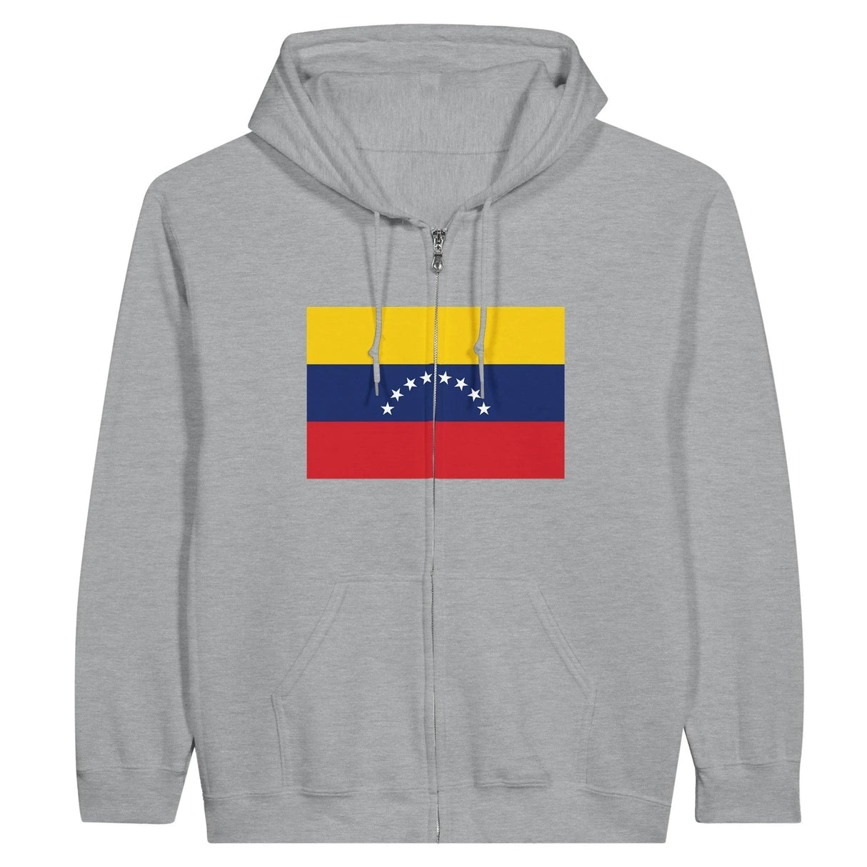 Sweat à capuche zippé venezuela coton mélangé confort optimal