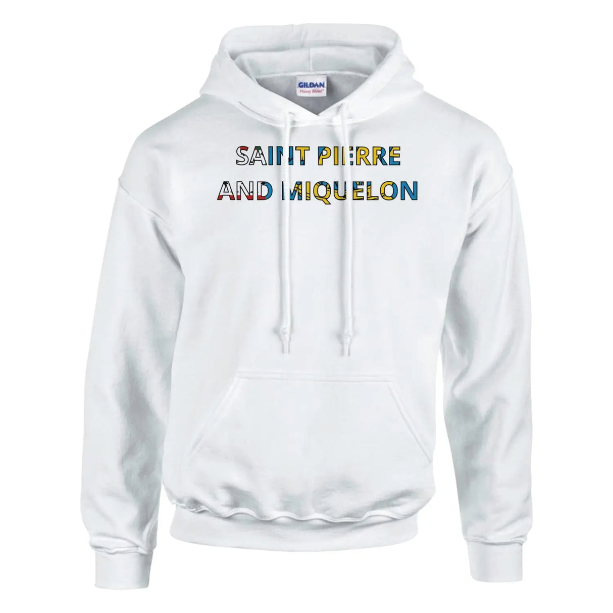 Sweat drapeau saint-pierre-et-miquelon - pixelforma