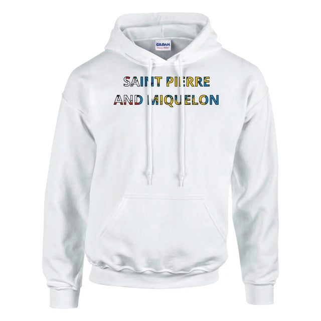 Sweat drapeau saint-pierre-et-miquelon - pixelforma