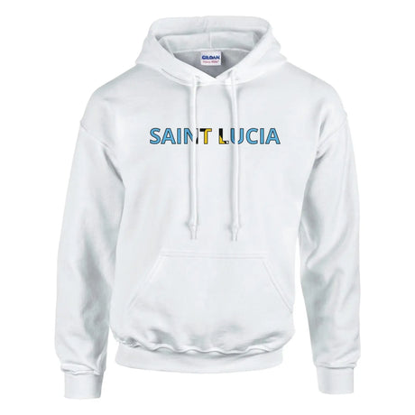 Sweat drapeau sainte-lucie - pixelforma