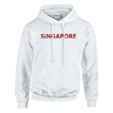 Sweat drapeau singapour - pixelforma