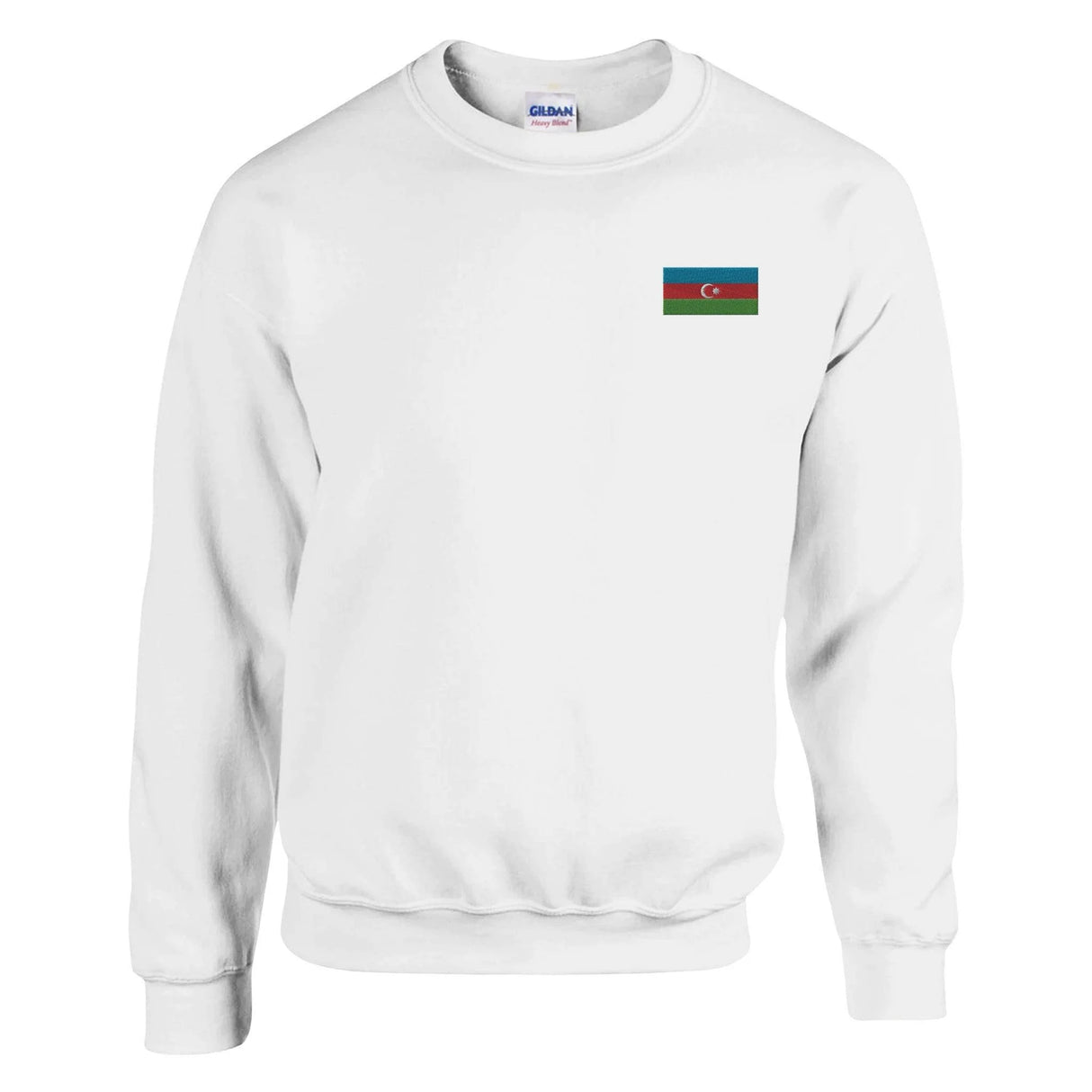 Sweat-shirt azerbaïdjan broderie couleur coton mélangé