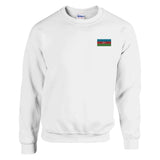 Sweat-shirt azerbaïdjan broderie couleur coton mélangé