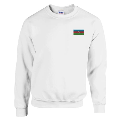 Sweat-shirt azerbaïdjan broderie couleur coton mélangé
