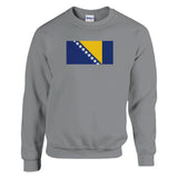 Sweat-shirt bosnie-herzégovine coton mélangé brodé