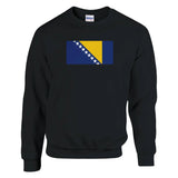 Sweat-shirt bosnie-herzégovine coton mélangé brodé