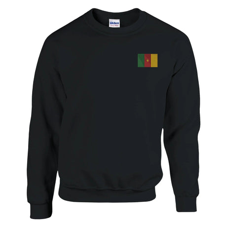 Sweat-shirt cameroun broderie couleur coton mélangé doux