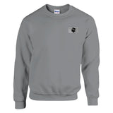Sweat-shirt drapeau corse broderie couleur coton mélangé