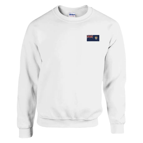 Sweat-shirt Drapeau d'Anguilla en broderie - Pixelforma 