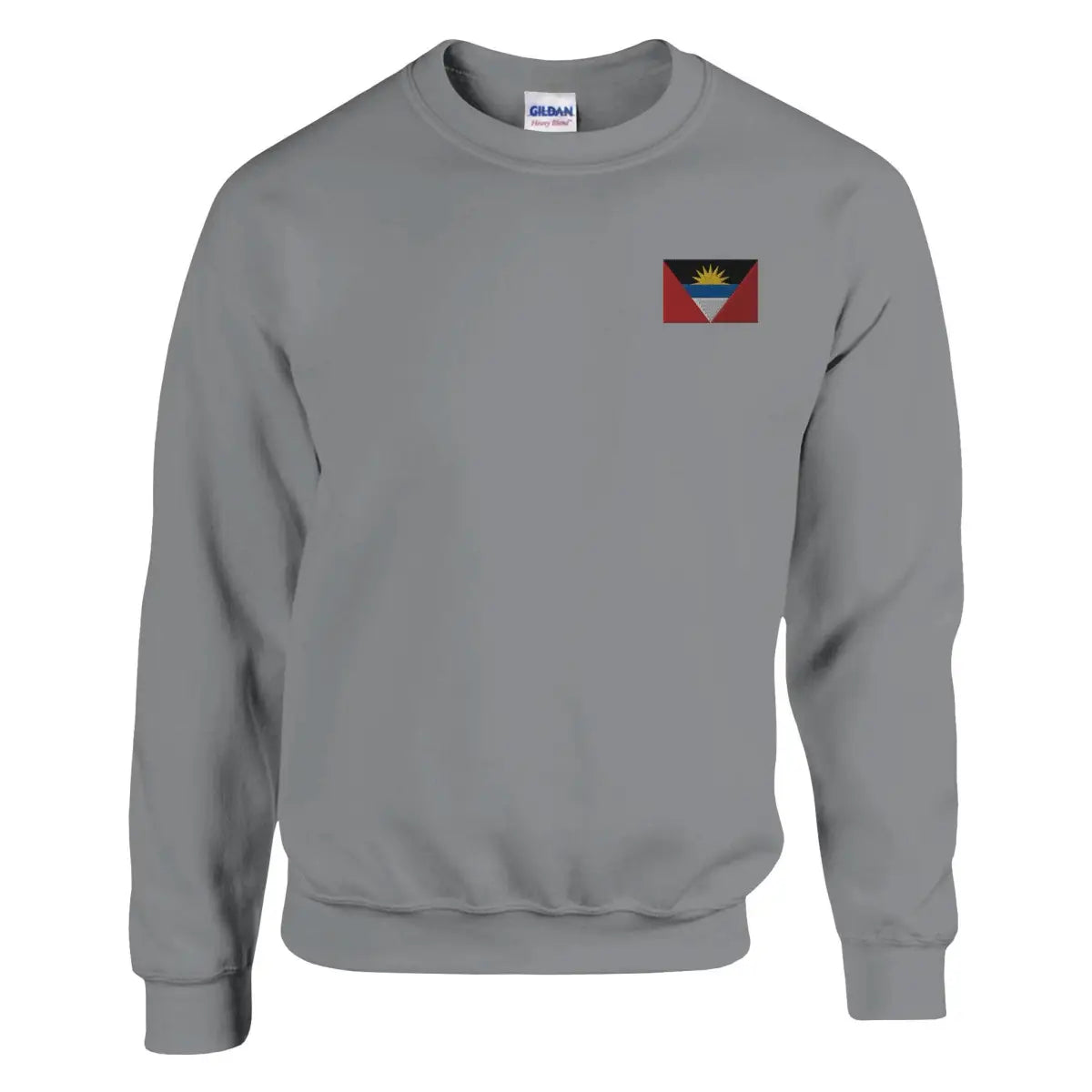 Sweat-shirt drapeau d’antigua-et-barbuda en broderie - pixelformaflag