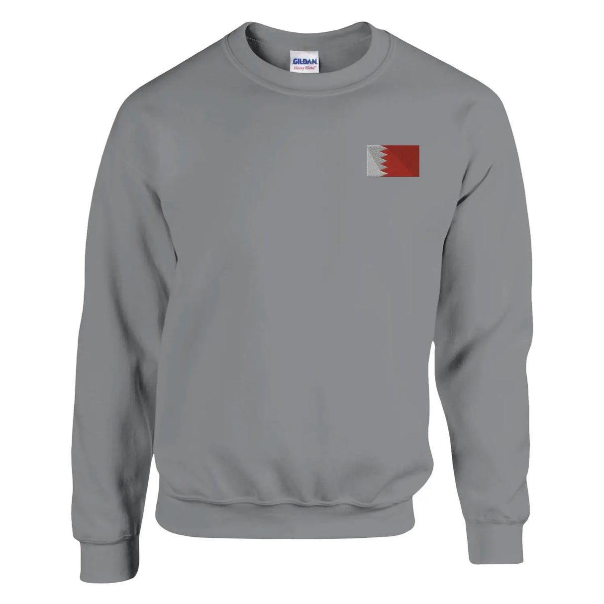 Sweat-shirt drapeau de bahreïn en broderie - pixelformaflag