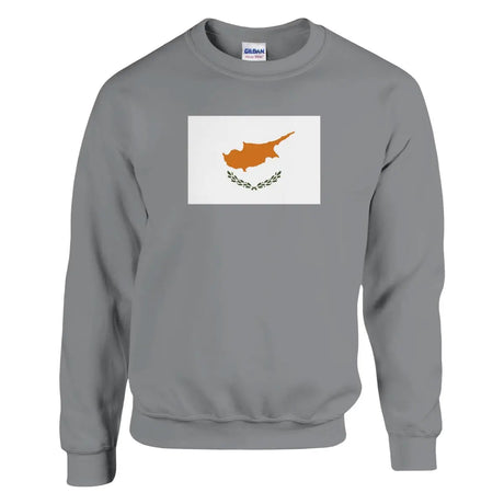 Sweat-shirt Drapeau de Chypre - Pixelforma 