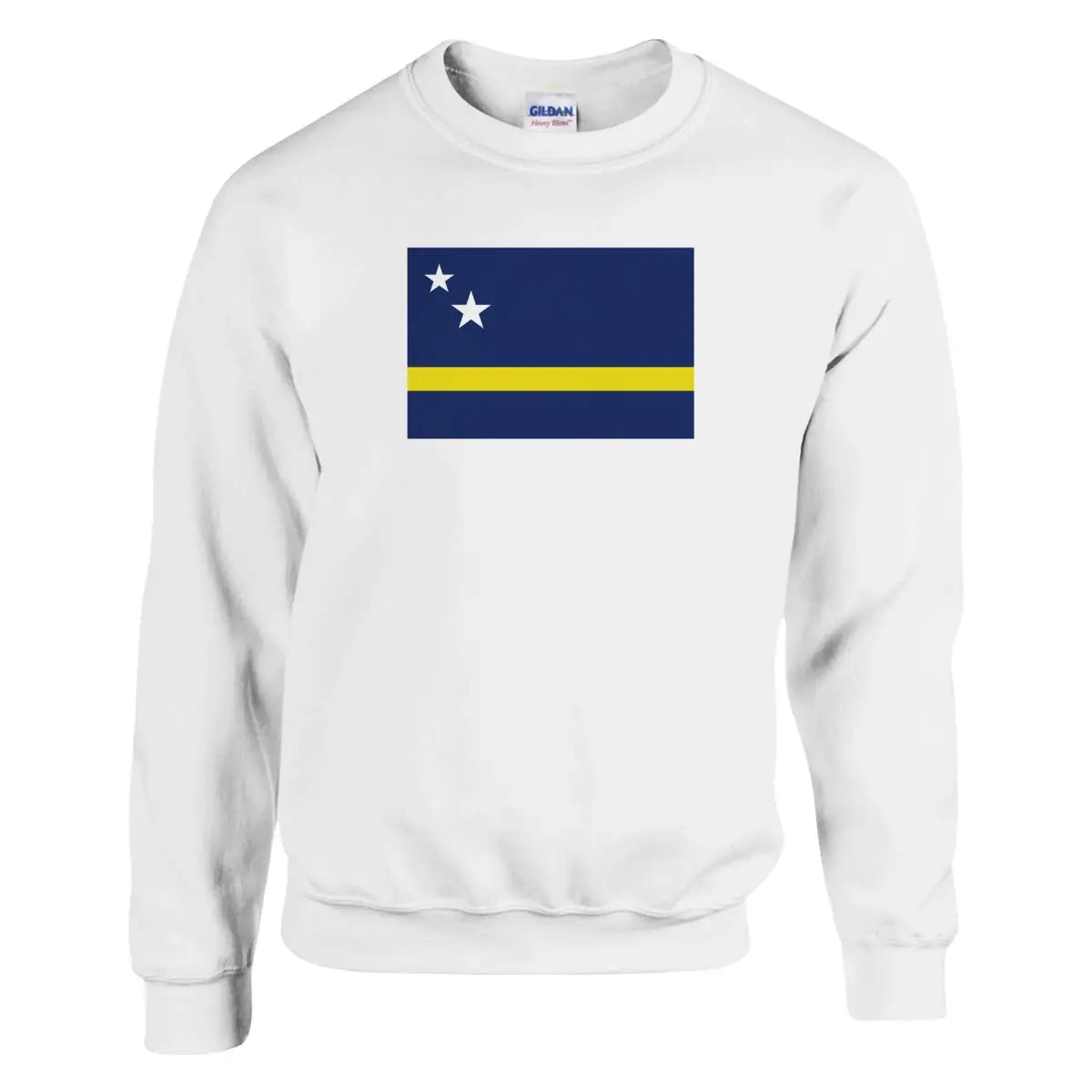 Sweat-shirt Drapeau de Curaçao - Pixelforma 