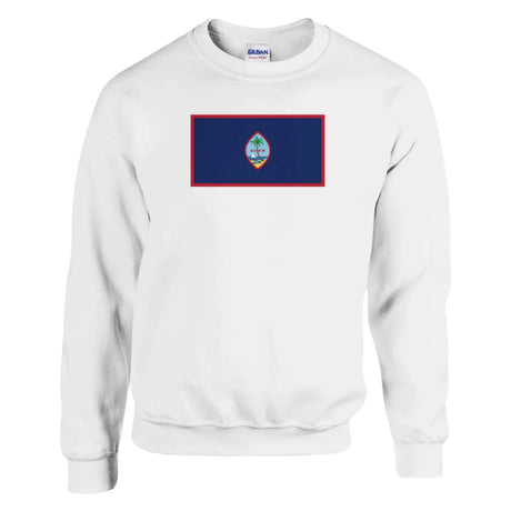 Sweat-shirt Drapeau de Guam - Pixelforma 