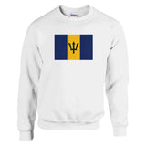 Sweat-shirt Drapeau de la Barbade - Pixelforma 