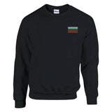 Sweat-shirt drapeau de la bulgarie en broderie - pixelformaflag