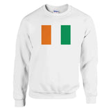 Sweat-shirt Drapeau de la Côte d'Ivoire - Pixelforma 