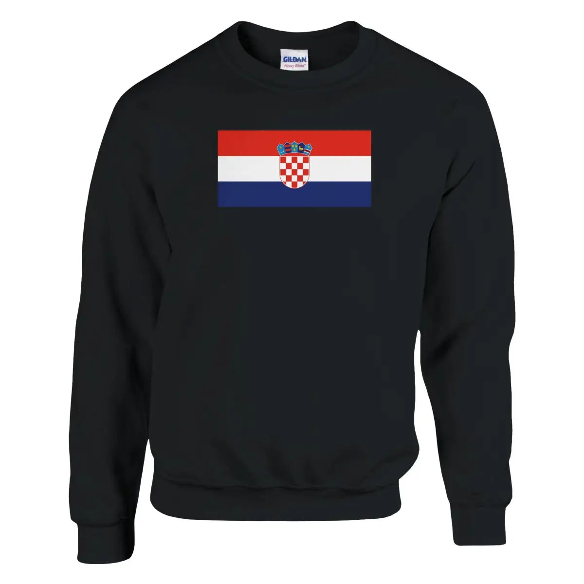 Sweat-shirt Drapeau de la Croatie - Pixelforma 